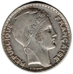 Frankreich 20 Francs 1933