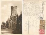 Franzensbad Salingburg mit Cafe Restaurant o 9.8.1932