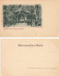 Františkovy Lázně  Forest Chapel Bohemia * around 1900