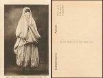 Veiled woman in Islam (Arabia) * around 1930