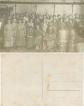 Frauenarbeit im 1. Weltkrieg Färberei Echtfoto * ca. 1917