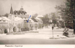 Frauenstein, Ore Mountains (Erzgebirge)  im Winter o 1967