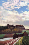 Frauenstein (Erzgebirge) Castle – Photochrom postcard, c. 1920