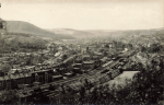 01705 Freital Hainsberg Bahnhofsgelände Gleisseite Verlag Hanich um 1956