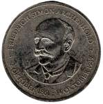 Friedrich Simon Archenhold Zeiss Grossplanetarium Berlin 1987  Medaille