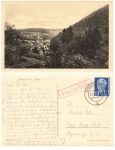 Friedrichroda red postage stamp o October 25, 1953
