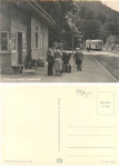 99894 Friedrichroda station Thuringian Forest Railway * around 1960