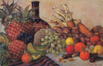 Früchte aus unseren Kolonien Künstlerkarte o um 1914 