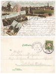 Fuerth Farblitho Ansichtskarte o 1901