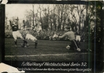 Fussball Westdeutschland - Berlin 16x11cm Echtfoto ca.1920