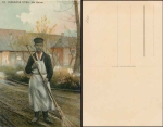 Gärtner mit Besen, Russische Typen * ca. 1915