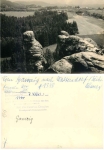 01824 Gamrig Kletterfelsen nach Waltersdorf Druckgenehmigung *1961