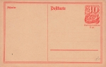 40 Pfennig Postreiter postal stationery P150 German Empire *