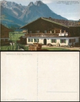 82467 Garmisch, Altes Bauernhaus *ca. 1920