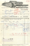 Geislingen Steige Rubina Fabrik Emil Bihler Briefkopf 1939