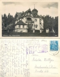 09423 Gelanau Erzgebirge convalescent home advertising stamp school and home festival 1954 o 20.5.1954