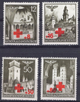 Generalgouvernement Michel 52-55 ** postfrisch Freimarken Rotes Kreuz
