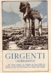 Zone Francaise Michel 4 mit Zwischensteg Brief o Sackingen 22.1.1946 nach MeissenGirgenti Agrigento Reiseprospekt 8 Seiten um 1940