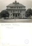 01768 Glashuette Saxony town hall around 1961