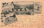 01768 Glashütte Sachsen Uhrmacherschule Drogerie o 1898