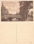 Gleiwitz Upper Silesia Klodnitz Bridge on Wilhelmstrasse Gliwice * around 1930