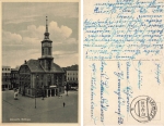 Gleiwitz Upper Silesia Gliwice Town Hall Field Post 1st Base Battalion 3rd b.V. o 1942