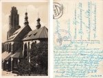 Gleiwitz Upper Silesia Church Gliwice Field Post 1st Base Battalion 3rd b.V. o 1942