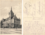Gleiwitz Upper Silesia Mechanical Engineering School Gliwice Field Post 1939