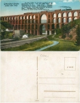 08491 Göltzschtal bridge railway *1921