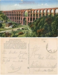 08491 Goeltzschtalbruecke gebr. ca. 1920