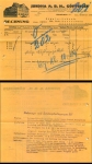 Goeppingen office supplies Jundha letterhead 1924
