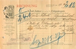 Goppingen soap factory Adolf Jetter letterhead 1927