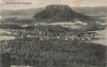 01824 Gohrisch with Lilienstein Saxon Switzerland o 1924