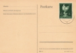 Goldsmith's art Michel 902 on postcard o Dresden A3 September 13, 1944