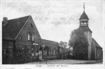 06772 Golpa Gräfenhainichen Gasthof und Kirche o 1929