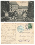 Gorze Castle St. Catharina censorship stamp Metz Inspected and to be transported o April 26, 1916