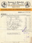 07973 Greiz Saddlery Neumann & Bräunlich letterhead with horse 1935