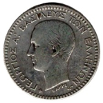 Griechenland 50 Lepta 1874 A