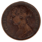 Großbritannien 1 Penny 1889 Victoria UK 