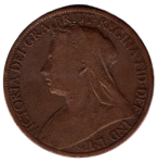 Großbritannien 1 Penny 1898 Victoria UK