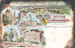 01558 Grossenhain 15th Saxon Innkeepers' Day 1901 Litho