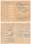 Haldensleben insurance card from the Social Insurance Institute Province of Saxony 1947