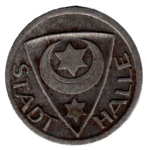 Halle (Saale) 10 Pfennig emergency money 1920 emergency coin