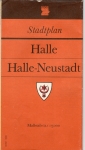 Halle Saale city map 1984
