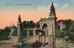 Halle Saale Kaiser Wilhelm Denkmal o 1918