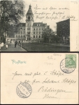 Halle Saale Postamt o 2.1.1905