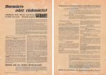Hamburg election KPD district Wasserkante leaflet 1946 British zone A4