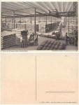 Reichardt Kakao Werk Hamburg Wandsbeck Kakaobohnenlager Sacktransportanlage, Lagerarbeiter * ca. 1910