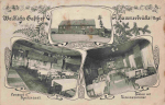 08286 Hammerbrücke Vogtland Weidlich's Gasthof Alte Postkarte o 1907