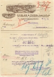 21107 Harburg Wilhelmsburg Ölfabrik Noblee & Thörl Nachflg. Briefkopf mit Fabrikansicht 1931